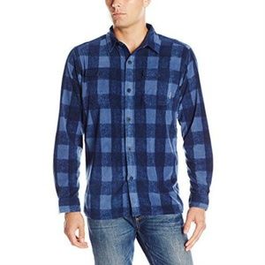 Columbia Forest Park Printed Button-Up Shirt Blue
